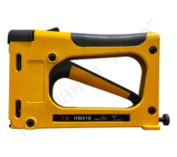 Механический пистолет для закрепления картин и других листовых материалов в рамах жёсткими стрелками (лепестками).
Есть возможность регулировки силы проникновения лепестка при работе с различными видами дерева, пластика и MDF.
С помощью этого пистолета ст